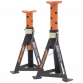 Axle Stands (Pair) 3 Tonne Capacity per Stand - Orange AS3O
