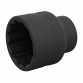 Impact Socket 50mm Bi-Hex 3/4"Sq Drive SX014