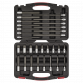 Hex Socket Bit Set 30pc 3/8"Sq Drive - Platinum Series AK89000