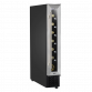 Baridi 7 Bottle 15cm Slim Wine Cooler with Digital Touch Screen Controls, Stainless Steel DH77