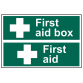 First Aid Box / First Aid - PVC 300 x 200mm SCA1553
