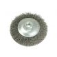 Conical Bevel Brush 100mm x M14 Bore, 0.35 Steel Wire LES422177