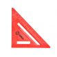 X55E Red Plastic Rafter Angle Square 175mm FSCX55E
