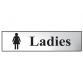 Sign: Ladies Bathroom