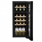 Baridi 18 Bottle Dual Zone Wine Cooler, Fridge with Digital Touch Screen Controls, Wooden Shelves & LED Light, Black DH89