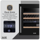 Baridi 36 Bottle Wine Fridge & Cooler 60cm DH117