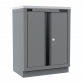 Superline PRO® Black Edition Modular Floor Cabinet 2 Door 680mm APMS33BE