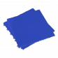 Polypropylene Floor Tile 400 x 400mm - Blue Treadplate - Pack of 9 FT3BL
