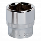 WallDrive® Socket 22mm 3/8"Sq Drive Fully Polished SP3822