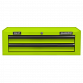 Mid-Box 2 Drawer with Ball-Bearing Slides - Green/Black AP26029THV