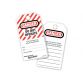 No. 497A Heavy-Duty Safety Tags (12) - DANGER DO NOT OPERATE MLK497A