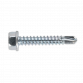 Self-Drilling Screw 4.2 x 25mm Hex Head Zinc Pack of 100 SDHX4225