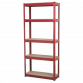 Racking Unit with 5 Shelves 150kg Capacity Per Level AP6150