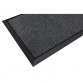 Rubber Disinfection Mat With Removable Polyester Carpet 450 x 750mm DRM01