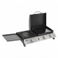 Dellonda 3 Burner Stainless Steel Portable Gas Plancha/Grill 8.5kW DG276