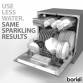 Baridi Compact Tabletop Dishwasher 8 Place Settings, 6 Programmes, Low Noise, 8L Cycle, Start Delay - Silver DH87