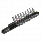 Premier Platinum Series Hex & TRX-Star* Socket Bit Set 3/8"Sq Drive 18pc AK6252