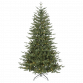 Dellonda Pre-Lit 7ft Hinged Christmas Tree with Warm White LED Lights & PE/PVC Tips - DH82 DH82