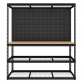 Heavy-Duty Modular Workbench with Racking & Pegboard 300kg Capacity Per Level 1820mm APMWB1