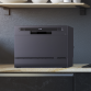 Baridi Compact Tabletop Dishwasher 6 Place Settings, 6 Programmes, Low Noise, 6.5L Cycle, Start Delay - Black DH85