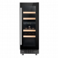 Baridi 17 Bottle Dual Zone Slim 30cm Wine Cooler, Touch Screen, Black DH204