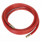 Air Hose 5m x Ø10mm with 1/4"BSP Unions AHC538