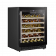 Baridi 54 Bottle Wine Cellar Fridge with Digital Touch Screen Controls, Black DH78