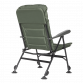 Dellonda Portable Fishing/Camping Chair, Reclining, Adjustable Height, Water Resistant, Rotating Feet for Multiple Terrain, Foldable DL74