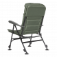 Dellonda Portable Fishing/Camping Chair, Reclining, Adjustable Height, Water Resistant, Rotating Feet for Multiple Terrain, Foldable DL74