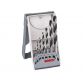 HSS Twist PointTeQ Drill Bit Set, 7 Piece BPA608577347