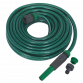 Water Hose 15m with Fittings GH15R/12