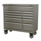 Rollcab 11 Drawer 1055mm Stainless Steel Heavy-Duty PTB105511SS