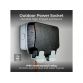 IP66 Weatherproof Outdoor Switched Socket 2-Gang MSTWP22