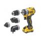 DCD703L2T XR BL Multi-head Drill Driver 12V 2 x 3.0Ah Li-ion DEWDCD703L2T