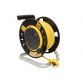 Open Drum Cable Reel 240V 13A 4-Socket + 2 USB 25m STEC25M2USB
