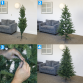 Dellonda Artificial 6ft/180cm Hinged Christmas Tree with 1000+ PE/PVC Tips - DH45 DH45