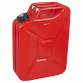 Screw Cap Metal Jerry Can 20L - Red JC20SCR