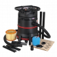 Vacuum Cleaner Industrial Wet/Dry 35L 1200W/230V Plastic Drum M Class Filtration Self-Clean Filter PC35230V