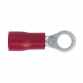 Easy-Entry Ring Terminal Ø4.3mm (4BA) Red Pack of 100 RT24