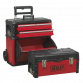 Mobile Steel/Composite Toolbox - 3 Compartment AP548