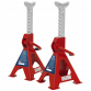 Axle Stands (Pair) 2 Tonne Capacity per Stand Ratchet Type VS2002