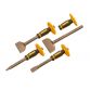 Bolster & Chisel Set with Non-Slip Guards, 4 Piece ROU31934
