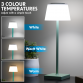 Dellonda Rechargeable Table Lamp for Home Office Restaurant RGB Colours DH214