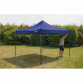 Dellonda Premium 2x2m Pop-Up Gazebo, Heavy Duty, PVC Coated, Water Resistant Fabric, Supplied with Carry Bag, Rope, Stakes & Weight Bags - Blue Canopy DG127