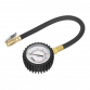 Tyre Pressure Gauge with Clip-On Chuck 0-7bar(0-100psi) TST/PG6