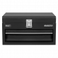 1 Drawer Mini Toolbox Black APMTB2