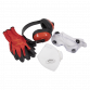 Flexi Grip Gloves, FFP1 Mask, Goggles & Ear Defenders SEP2