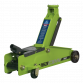 Trolley Jack 3 Tonne Long Reach Heavy-Duty Hi-Vis 1153CXHV