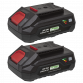 Power Tool Battery Pack 20V 2Ah Kit for SV20 Series BK02