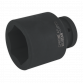 Impact Socket 55mm Deep 1"Sq Drive IS155D